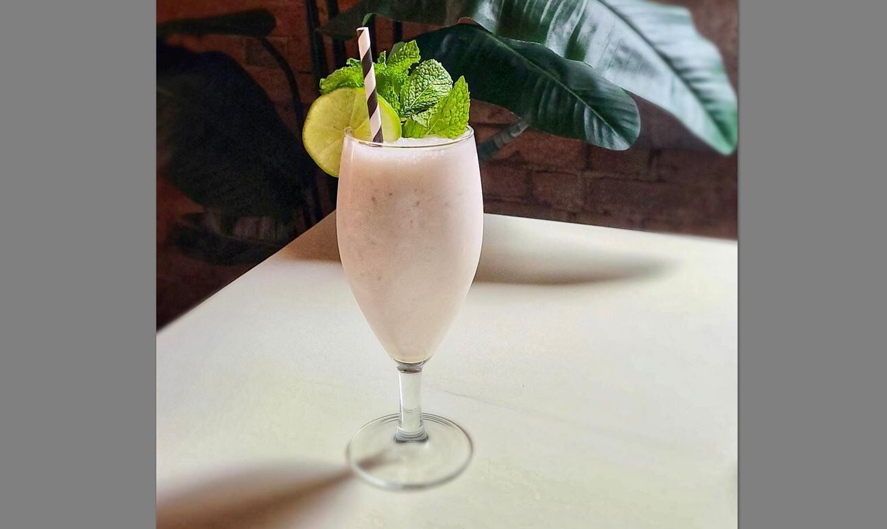 Limonada de coco, Colombian-inspired cocktail from Megan Lee, Marble + Rye